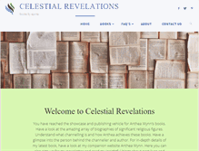 Tablet Screenshot of celestialrevelations.com